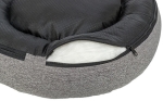 CityStyle HOME Edition kulaté lůžko s okrajem, ⌀ 55 cm, šedá