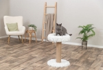 Škrabací sloupek MIRELLA 55 cm, polstrovaná platforma