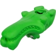 DOG ACTIVITY krokodýl na pamlsky, 12 cm, přírodní guma, zelená