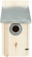 Hnízdící budka pro špačky, borovicové dřevo,  18 × 31 × 16 cm/ø 4.5 cm