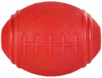 Rugby míč na pamlsky tvrdá guma 8cm
