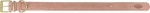 Obojek PURE kožený, růžová, L-XL: 52-63 cm/ 40 mm