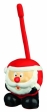Vánoční hračka latexový míč tučnák,medvěd,sob,Santa 18 cm