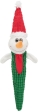 Vánoční plyšový Santa Claus/Sob/Sněhulák šustící 56 cm