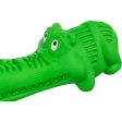 DOG ACTIVITY krokodýl na pamlsky, 12 cm, přírodní guma, zelená