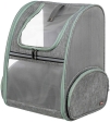 Transportní batoh CHLOE, 39 x 43 x 27 cm, do 8 kg, světlešedá