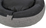 CityStyle HOME Edition kulaté lůžko s okrajem, ⌀ 55 cm, šedá