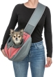 Front Sling - přední nosítko/taška, 50 x 25 x 18 cm, růžová/šedá(max. 5kg)