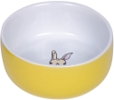 Nobby Rabbit keramická miska pro hlodavce žlutá 11 x 4,5 cm