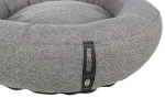 CityStyle HOME Edition kulaté lůžko s okrajem, ⌀ 55 cm, šedá